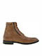 Leather Tabac Brown Boots
