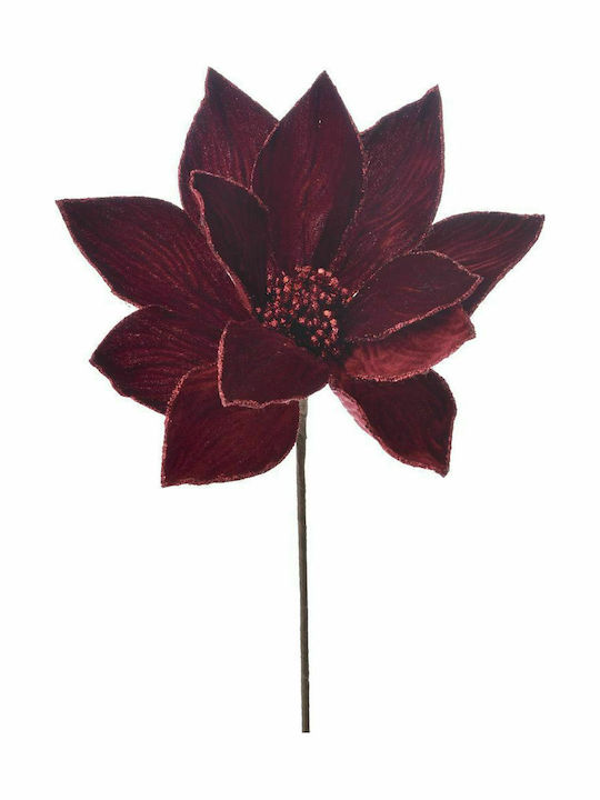Iliadis Christmas Decorative Alexandrian 25cm Poinsettia 6pcs