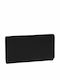 Large Leather Women's Wallet Classic with RFID Black