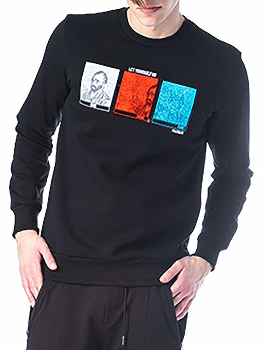 Paco & Co Herren Sweatshirt Schwarz