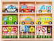 Tooky Toys Κυκλοφοριακή Αγωγή Σετ Αυτοκινητάκια για 3+ Ετών