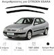 Heko Set of Windbreakers Front Car Dark Fime for Citroen Xsara 3D 1997-2004 2pcs