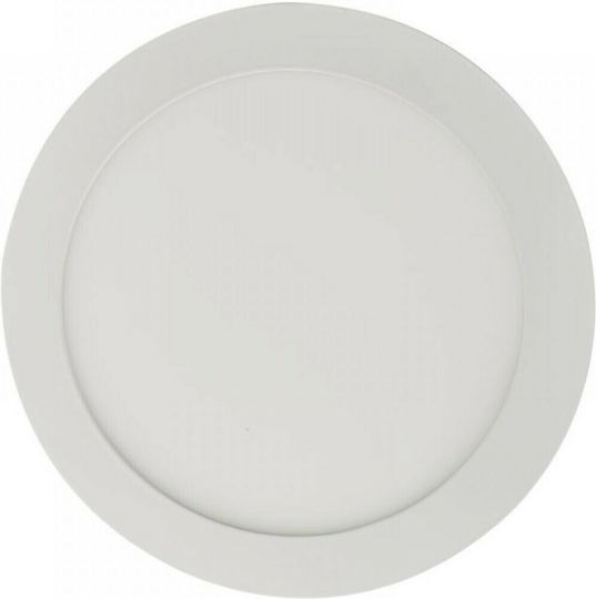 Geyer Rund Vertieft LED Panel 18W mit Warmes Weiß Licht 3000K
