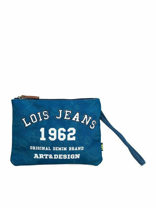 Lois Herren Necessaire in Blau Farbe 22cm