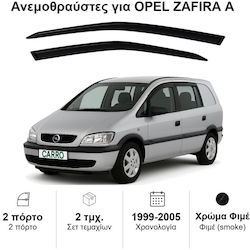 Heko Комплект Предни Автомобилни Ветробрани Тъмно Фим за Opel Zafira 2 Бройки 25339
