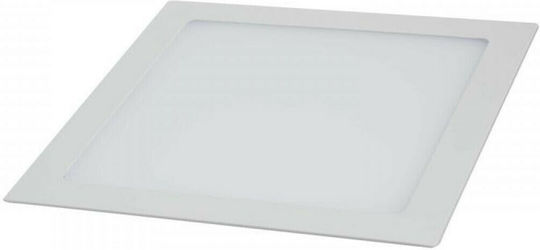 Geyer Platz Vertieft LED Panel 18W mit Warmes Weiß Licht 3000K