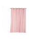 Nef-Nef Shower Shower Curtain Fabric with Hooks 180x180cm Pink 011825