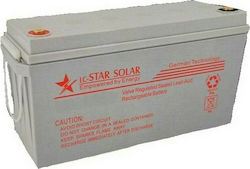 LC-Star Solar Μπαταρία Φωτοβολταϊκών AGM Ανοιχτού Τύπου 12V 100Ah (690059)