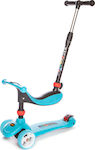 Baby Adventure Kids Scooter 21st 3-Wheel with Seat Light Blue