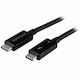 StarTech Thunderbolt 3 Kabel 100W Schwarz 0.5m ...
