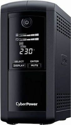 CyberPower VP1000ELCD UPS Line-Interactive 1000VA 550W cu 4 Schuko Prize