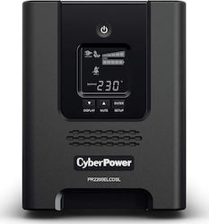 CyberPower Professional PR3000ELCDSL UPS Line-Interactive 3000VA 2700W με 8 IEC Πρίζες