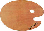 Artmate Holz Farbpalette Holzfarbpalette 24x30x0.3 cm 6Stück 25644