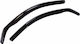 Heko Set of Windbreakers Front Car Dark Fime for Seat Leon II 5D 2006-2012 2pcs