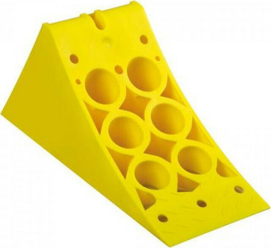 Lampa Truck Wheel Chock Wheel Spacer E36 Thermoplastic Yellow Din76051 1pc