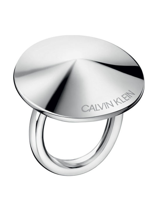 Calvin Klein Damen Ring aus Stahl Vergoldet