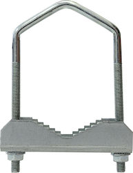 Vikar Large Mast Clamp 8x14cm Pole Mounts