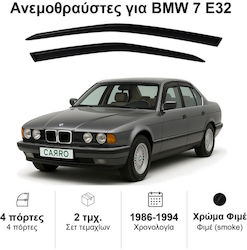 Heko Front Car Windbreakers Dark Fime for BMW Series 7 2 Pieces Heko Front Car Windbreakers Dark Fime for BMW Series 7 2 Pieces