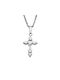 Senza Men's Cross from Steel