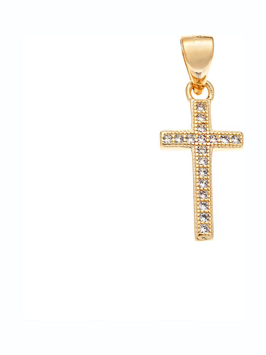 Senza Kreuz aus Vergoldetem Silber