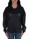 Karl Lagerfeld Women's Hooded Sweatshirt Black 206W1805-999