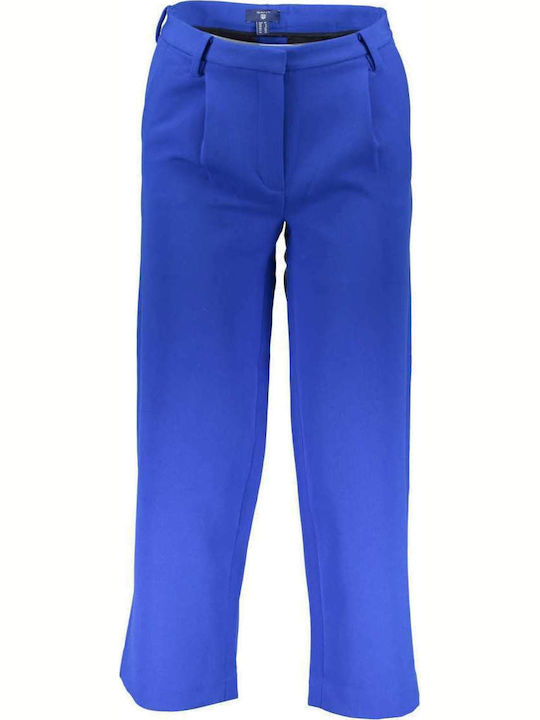 Women's Fabric Trousers Blue