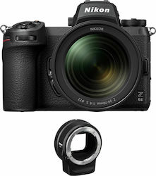 Nikon Z 6II Mirrorless Camera Full Frame Kit (Z 24-70mm F4 S + FTZ Adapter) Black