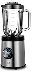 Life Veloce Mixer mit Glas Kanäta 1,5 l 800W Inox