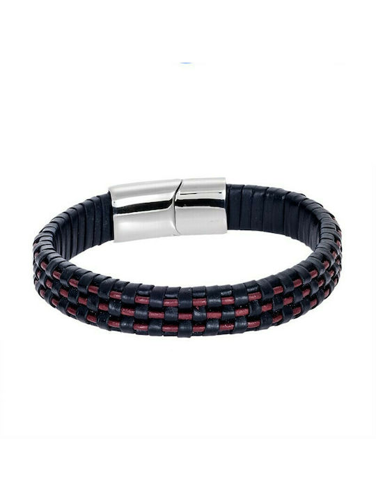 Senza Herren Armband aus Leder SSD4245RB