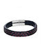 Senza Herren Armband aus Leder SSD4245RB