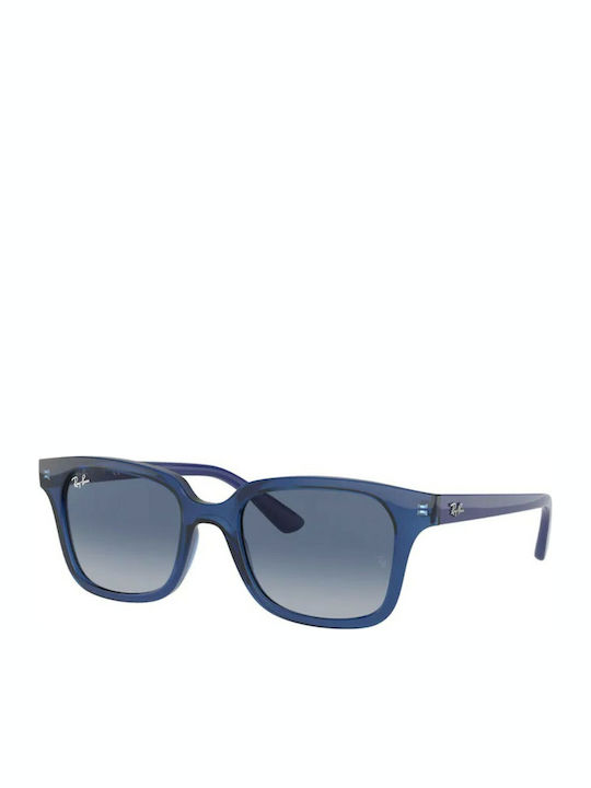 Ray Ban Квадратни Детски Слънчеви Очила Сини