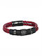 Senza Herren Armband aus Leder SSD4239RD