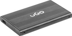 uGo Marapi S120 Case for Hard Drive 2.5" SATA III with Connection USB 2.0