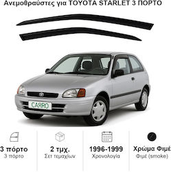 Heko Set Car Windbreakers Front Dark Fime for Toyota Starlet 2 Pieces Heko Set Car Windbreakers Front Dark Fime for Toyota Starlet 2 Pieces