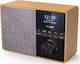 Philips TAR5505 Tabletop Radio Electric DAB+ with Bluetooth Brown