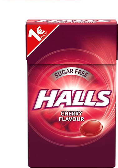 Halls Cool mit Geschmack Kirsche Ohne Zuckerzusatz 1Stück 28gr
