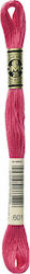 DMC Faden Stickerei Mouliné 117 Baumwolle Rot 8m