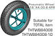 Total THTWB84008-P Wheel for Stroller