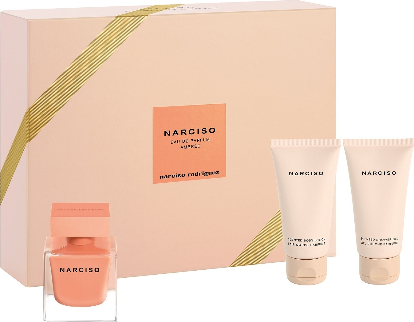 Narciso Rodriguez Ambree Eau De Parfum 50ml Shower Gel 50ml