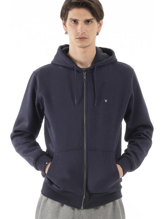 Magnetic North Herren Sweatshirt Jacke mit Kapu...