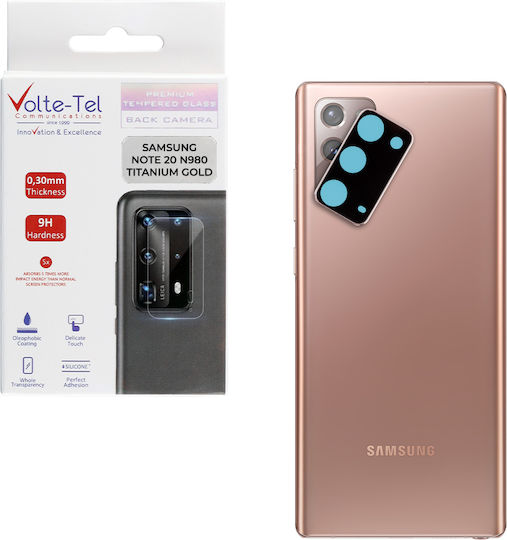 Volte-Tel Camera Protection Metal Frame Gold for the Galaxy Note 20