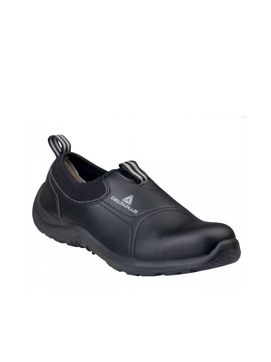 Delta Plus Miami Waterproof Low Safety Black S2 with Certification ESD ,SRC