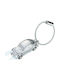 Troika Keychain Metallic with LED Silver