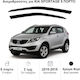 Heko Satz Windabweiser Vordere Dark Fime für Kia Sportage 5D 2010 2Stück
