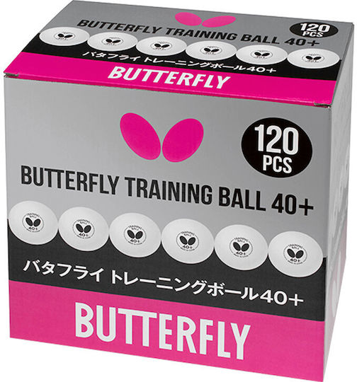 Butterfly Training R40+ 80886 Μπαλάκια Ping Pong 120τμχ