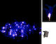 40 Lights Incandescence 2m. Blue in String 1pcs