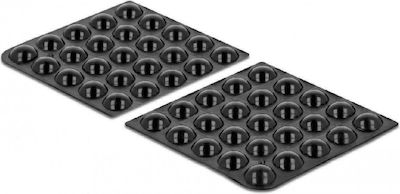 DeLock Προστασίας 3Μ 10x3mm Anti-slip Underlay for Kitchen Black 18309 50pcs