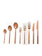 Espiel Divine Set de Furculițe Fructe/Desert Inoxidabile Rose Gold 19cm 12buc