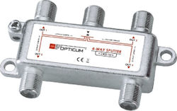 Opticum 4-Way Splitter Satelliten OPT4WSPL