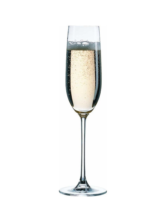 Espiel Nude Vintage Gläser-Set Champagner aus Glas Stapelbar 220ml 6Stück